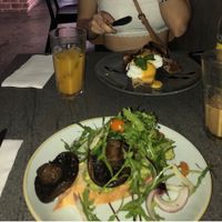 My vegan smashed avo at The Coffee Factory in Port Noarlunga