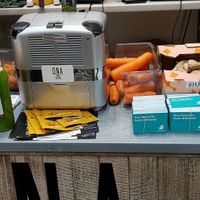 Carrots at DNA Juices in South West London