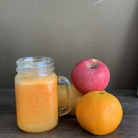 Fresh juice at Mayse Artisan Bakery in New Territories