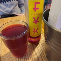Kombucha FYK Hibiscus at Kuchnia PoWolność in Poznan