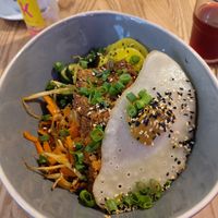 Bibimbap at Kuchnia PoWolność in Poznan