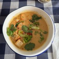 Cheese soup at Kuchnia PoWolność in Poznan