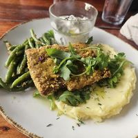 Shnitzel at Kuchnia PoWolność in Poznan