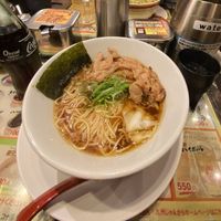 Vegan Ramen with coke 🤤 at Kyushu Jangara Ramen - Ginza in Tokyo