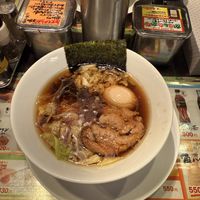 Vegan Option with boiled egg and no pungent.  at Kyushu Jangara Ramen - Ginza in Tokyo
