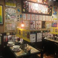 Shop interior at Kyushu Jangara Ramen - Ginza in Tokyo