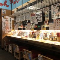 Individual seating no tables inside  at Kyushu Jangara Ramen - Akasaka in Tokyo