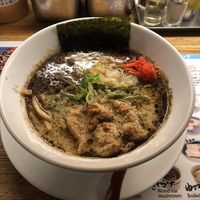 Vegan garlic ramen  at Kyushu Jangara Ramen - Akasaka in Tokyo