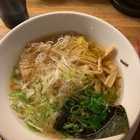 Vegan Ramen in a salty broth  at Kyushu Jangara Ramen - Akasaka in Tokyo