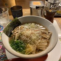 Vegan ramen (5 pieces option) at Kyushu Jangara Ramen - Akasaka in Tokyo