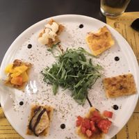 Antipasti at L'Arancio in Pisa