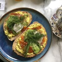 vegan zalmbroodje #Veganuary at Plant B in Antwerpen