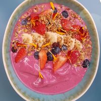 Acai bowl at Plant B in Antwerpen
