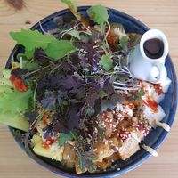 Poke bowl at Plant B in Antwerpen