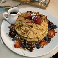 American pancakes   at Plant B in Antwerpen