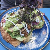 Bacon toast at Plant B in Antwerpen