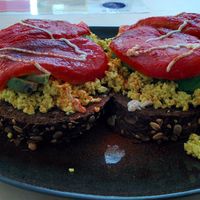 No-egg salad sandwich at Plant B in Antwerpen