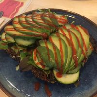 avocado toast at Plant B in Antwerpen