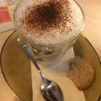 delicious cappucino at Plant B in Antwerpen