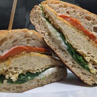 Chicken Sammy at The Food and Art Cafe in Whitby