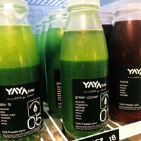 Cold pressed juices at YayaRaw in Izmir