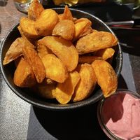 Potato wedges   at Circus Maximus in Koblenz