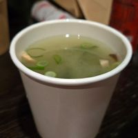 Takeout miso soup (bowl) at Wa Cafe in Galway