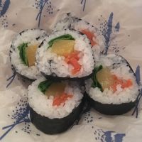 Turnip Sushi Roll at Wa Cafe in Galway
