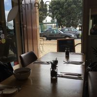 Looking out to the river  at DaTerra - Foz do Douro in Porto