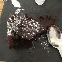 Tarte chocolate negro at DaTerra - Foz do Douro in Porto