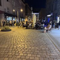 Seating   at Kalapizza in Wroclaw