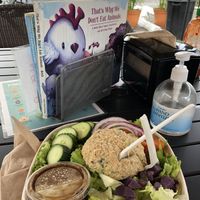 No-tuna salad at Herbivores  at Herbivores in Kailua Kona