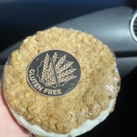Oatmeal cream pie - definitely ask when the baked goods were made. This one tasted a few days old and was $5.50 :( at Herbivores in Kailua Kona