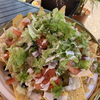 Jackfruit Nachos  at Herbivores in Kailua Kona
