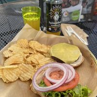 Pono burger  at Herbivores in Kailua Kona