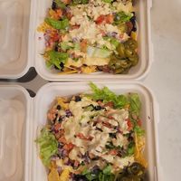 Jackfruit nachos at Herbivores in Kailua Kona