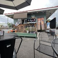 In the middle of a parking lot, doesn’t matter still yummy!!  at Herbivores in Kailua Kona