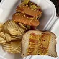 Pass on the hot dog 🌭   at Herbivores in Kailua Kona
