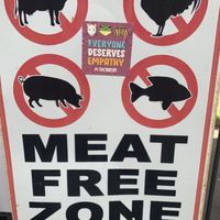  Signage  at Herbivores in Kailua Kona
