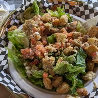 Caesar salad at Herbivores in Kailua Kona