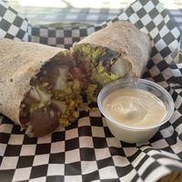 Burrito  at Herbivores in Kailua Kona