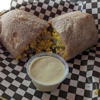 Southwest Burrito at Herbivores in Kailua Kona
