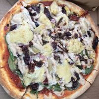 Small pizza  at Herbivores in Kailua Kona