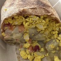 Southwest burrito. Super filling    at Herbivores in Kailua Kona