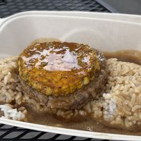 Loco moco  at Herbivores in Kailua Kona