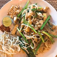 pad thai vegan  at Goodsouls Kitchen in Chiang Mai