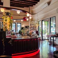 Indoor Dining Room #Veganuary at Goodsouls Kitchen in Chiang Mai