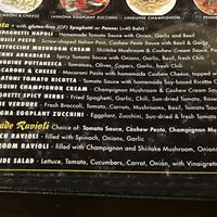 Menu  at Goodsouls Kitchen in Chiang Mai