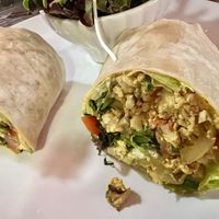 Tofu wrap  at Goodsouls Kitchen in Chiang Mai