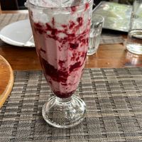 Strawberry milkshake   at Goodsouls Kitchen in Chiang Mai